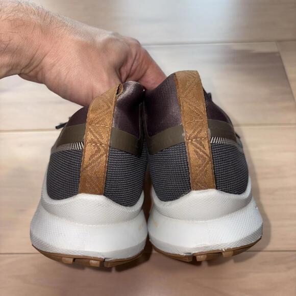 Nike React Pegasus Mid Trail 4 Shoes Anthracite Ale Brown Running Men’s Size 8.5 - Picture 6 of 8